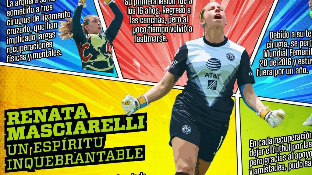 Día de la Mujer: Renata Masciarelli, la jugadora inquebrantable de Liga MX Femenil