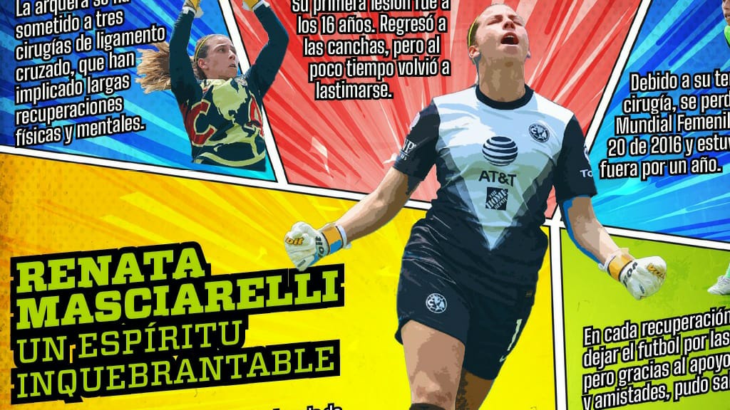 Día de la Mujer: Renata Masciarelli, la jugadora inquebrantable de Liga MX Femenil