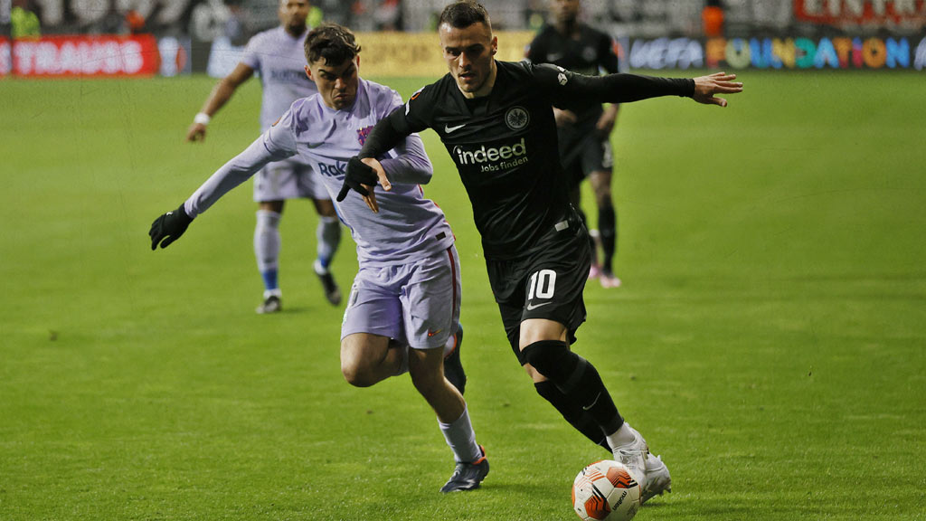 Eintracht Frankfurt 1-1 Barcelona: transmisión en vivo del partido de cuartos de ida; escucha la Europa League en directo