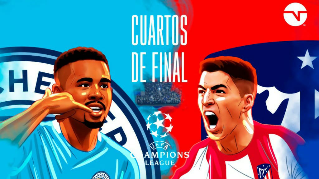 Manchester City vs Atlético de Madrid: Horario para México, canal de transmisión, cómo y dónde ver; partido ida de cuartos en Champions