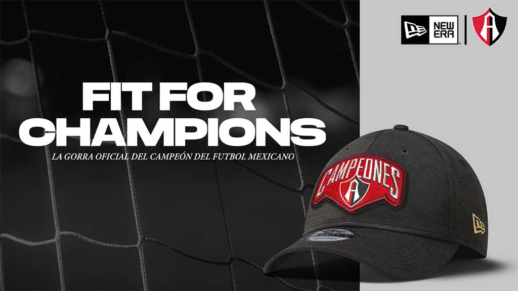 New Era conmemora el campeonato de Atlas con la increíble gorra ¡No puede faltar en tu colección!