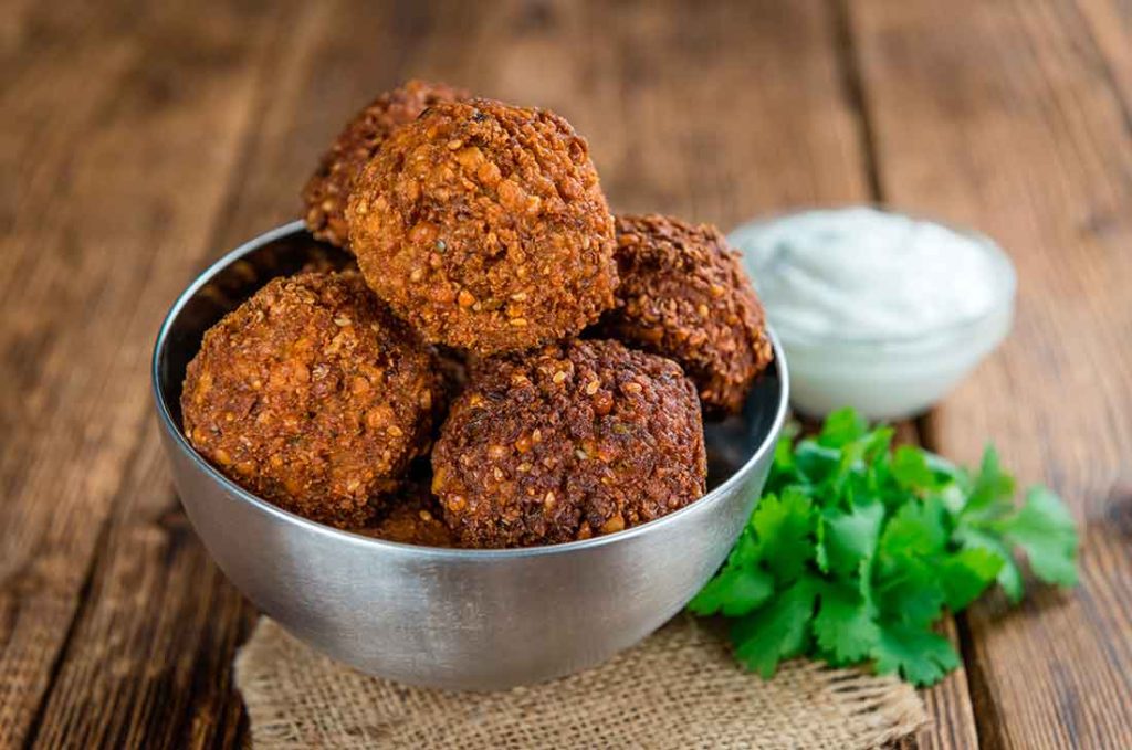 cómo hacer falafel