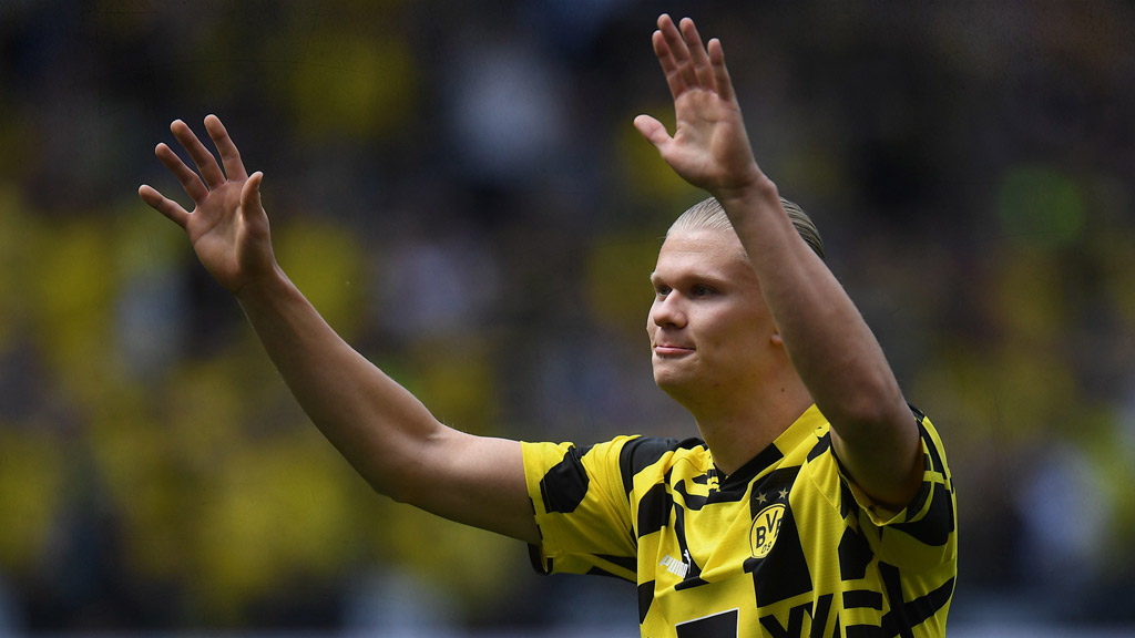 Erling Haaland; Así se despide y los números que deja en Borussia Dortmund