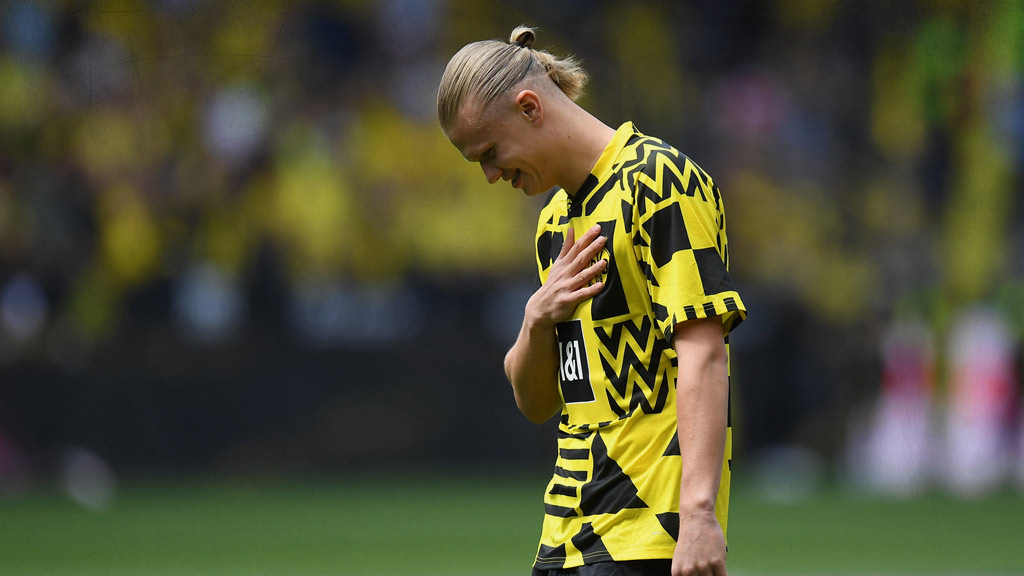 Erling Haaland dijo adiós al Borussia Dortmund; jugará en el Manchester City