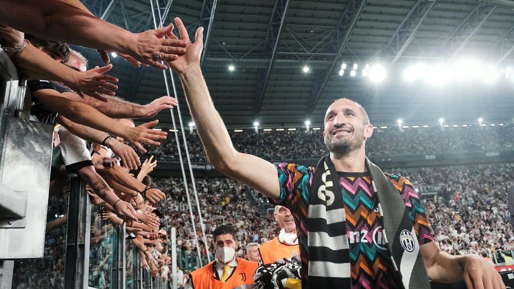 Entre lágrimas, Giorgio Chiellini se despide de la Juventus tras 17 años