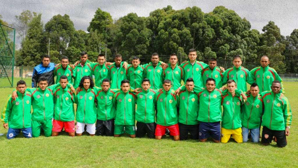 La Selección Colombia Indígena del 2015 donde participó Luis Díaz