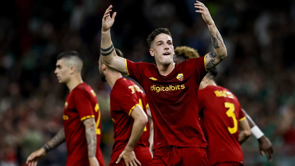 Nicolò Zaniolo, estrella de Roma que niega usar el 10 por respeto a Totti