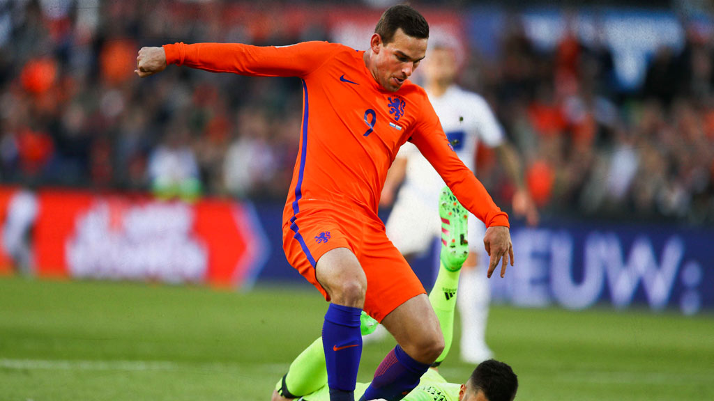Vincent Janssen de Monterrey: Su historial con Selección de Holanda
