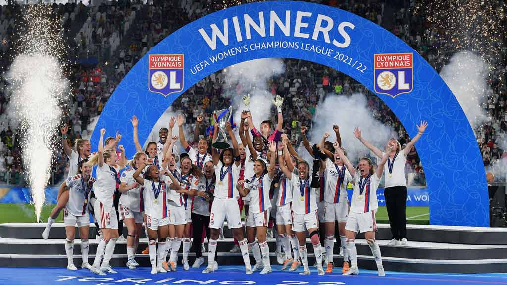 Olympique de Lyon volvió a coronarse en la Champions Femenina