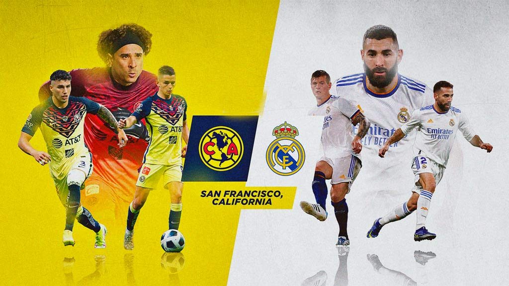 América vs Real Madrid y Chivas vs Juventus; amistosos de primer nivel