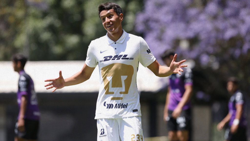 Andrés Marioni Araujo, canterano de los Pumas de la UNAM