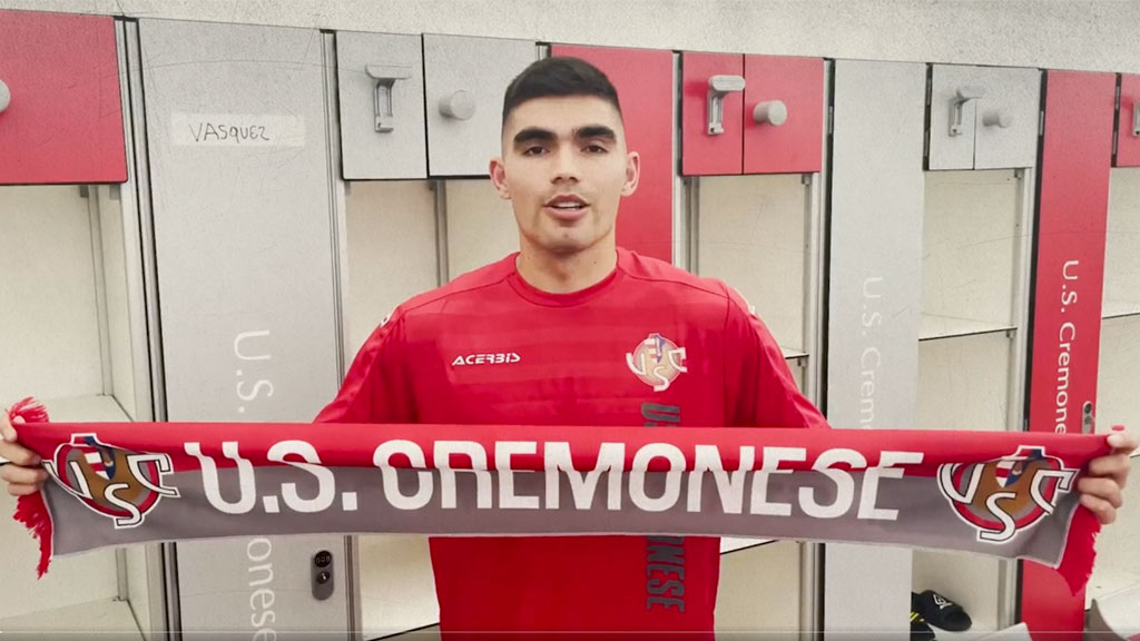 Johan Vásquez y Cremonese; el contrato con el que llega el mexicano