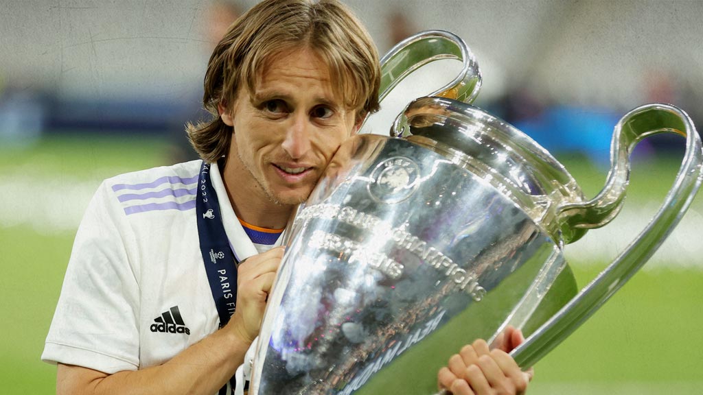 Luka Modric, ya consagrado y un veterano en el Real Madrid que ha triunfado