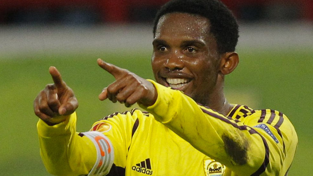 Samuel Eto'o fue parte fundamental del proyecto ruso del FC Anzhí que terminó por desaparecer