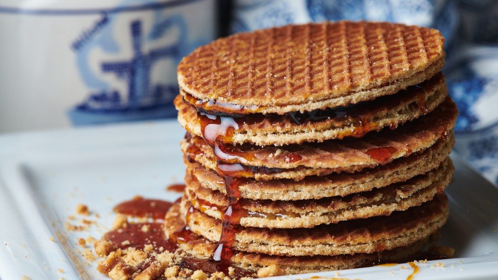 receta stroopwafel de Holanda