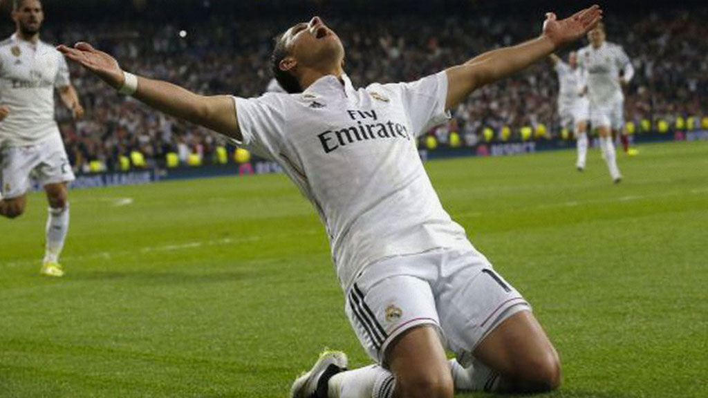Javier Chicharito Hernández jugó una temporada a préstamo con el Real Madrid; los Merengues no hicieron válida la opción de compra