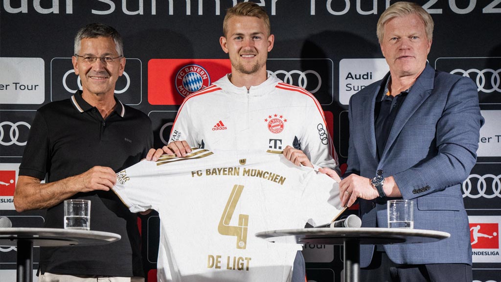 Matthijs de Ligt, the most expensive signing in the Bundesliga for the 2022-2023 season