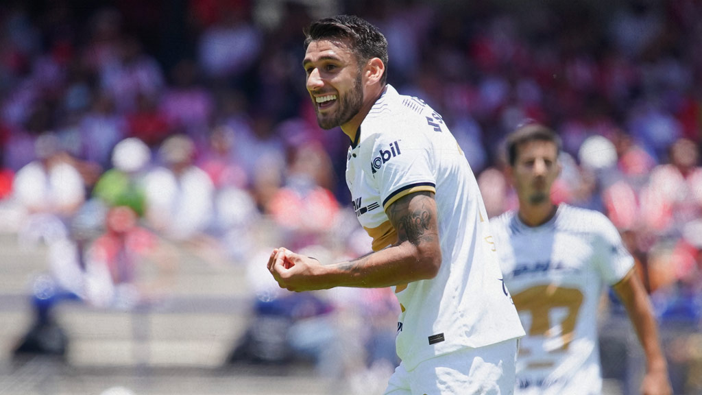 Eduardo 'Toto' Salvio, uno de los refuerzos de Pumas que llegó gratis