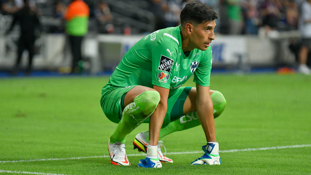 Esteban Andrada es parte de las lesiones que se han presentado en los Rayados de Monterrey