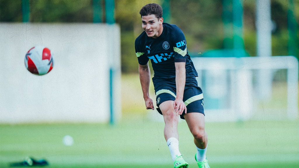 Julián Álvarez, uno de los nuevos fichajes para el Manchester City