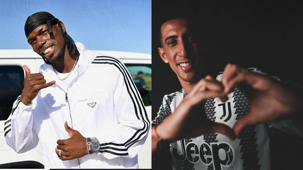 Juventus: Ángel Di María y Paul Pogba, los términos bajo los que llegan
