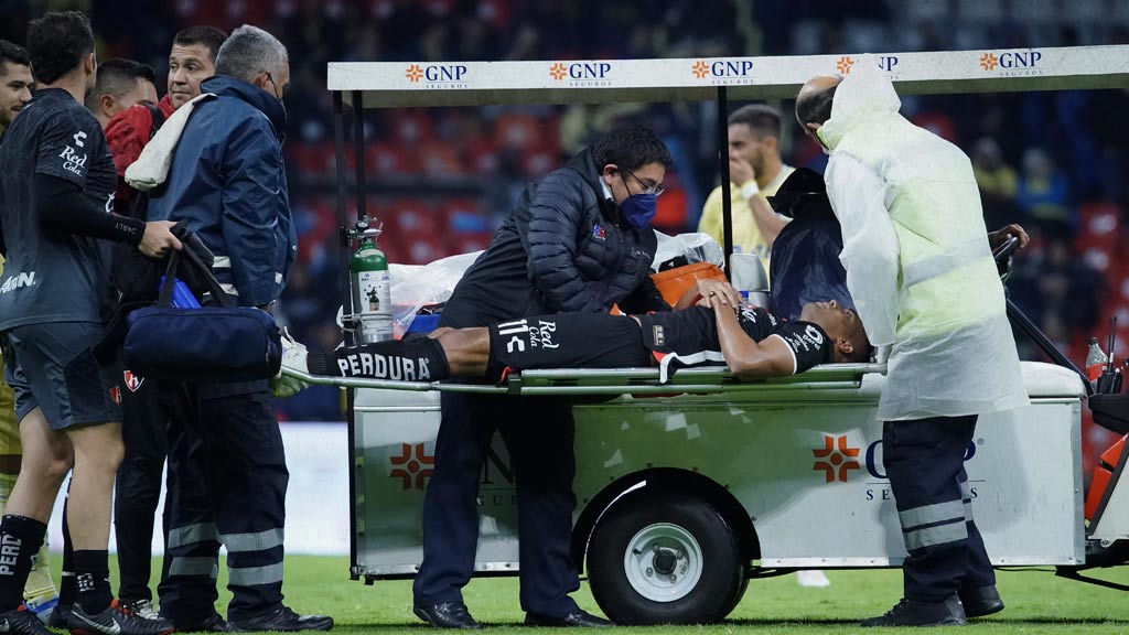 Mauro Manotas se rompió el ligamento con el Atlas y se pierde el resto de la temporada