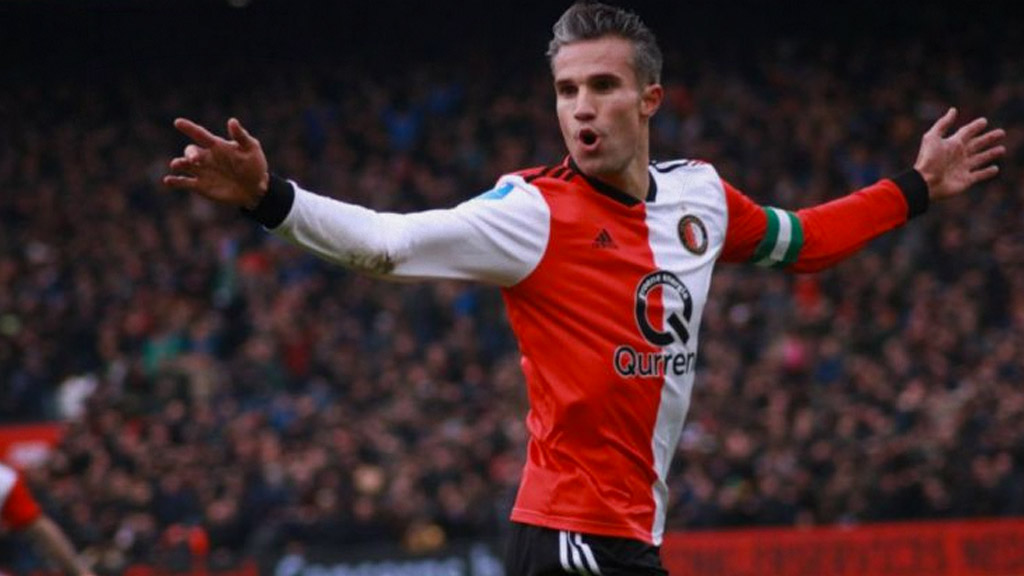 Robin Van Persie, una de las máximas figuras recientes del Feyenoord