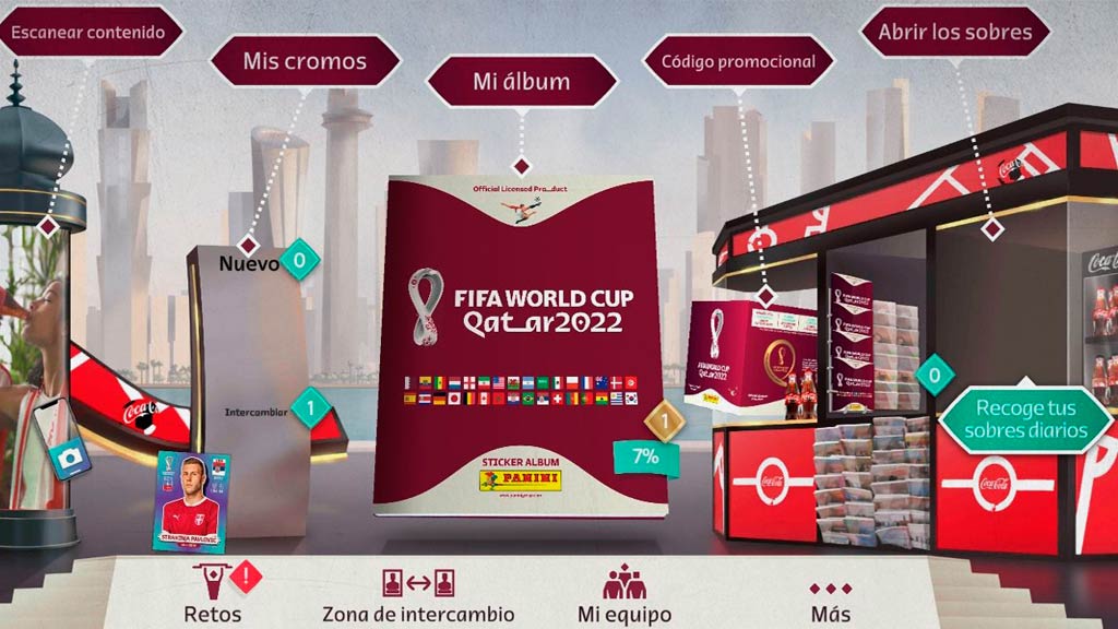 Álbum Panini Qatar 2022 digital; cómo se obtiene y qué se necesita para tener estampas y códigos