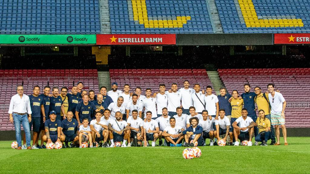 Pumas buscará la visita del Barcelona en Ciudad Universitaria