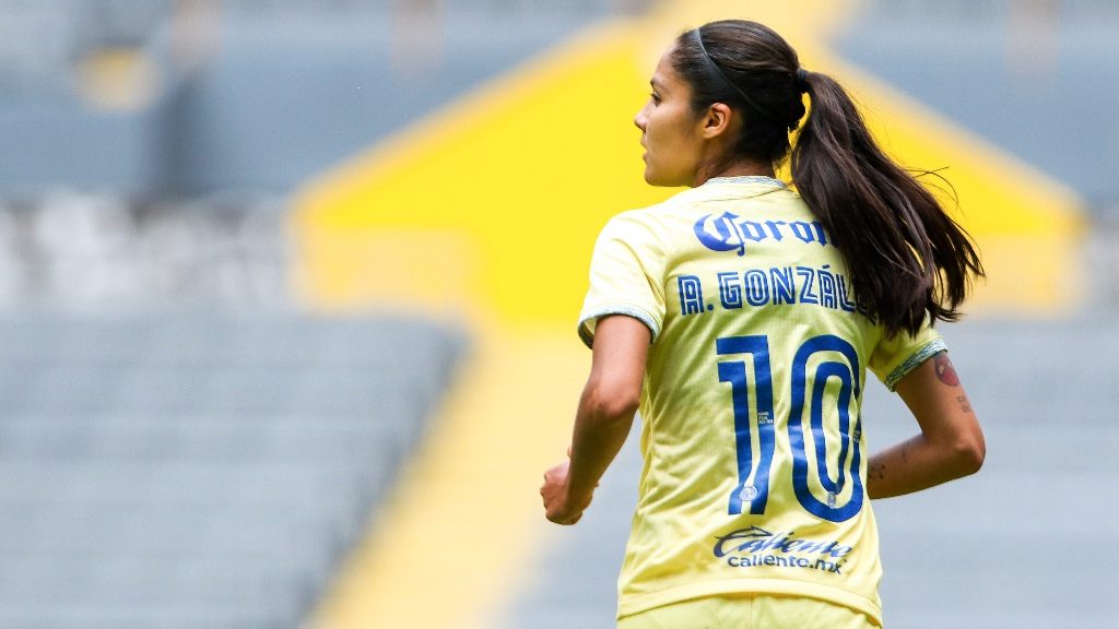 Alison González lideró al América Femenil en la victoria 5-4 sobre el AC Milán