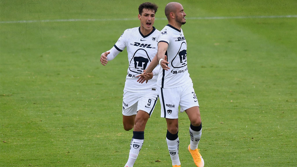 Juan Ignacio Dinenno vio su mejor momento goleador junto a Carlos González en Pumas