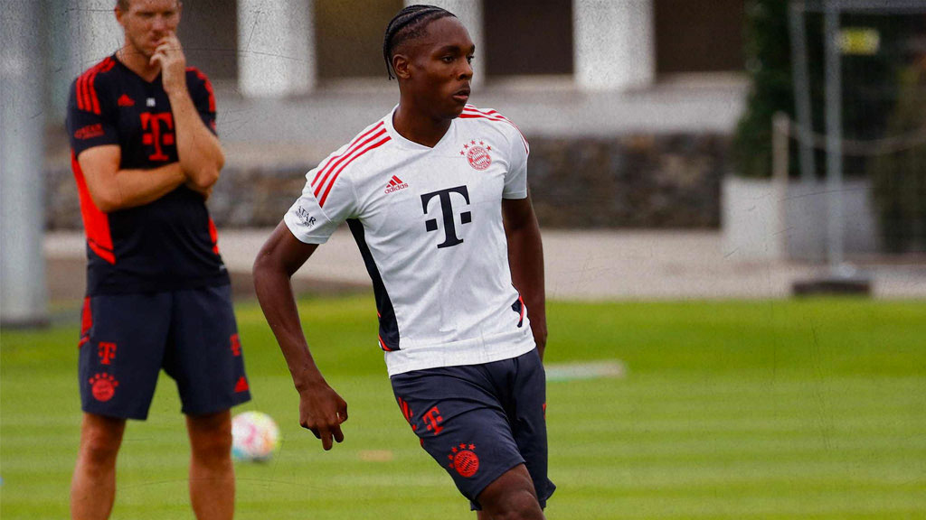 Mathys Tel, nueva figura del Bayern Munich que llegó procedente del Rennes en la Ligue 1