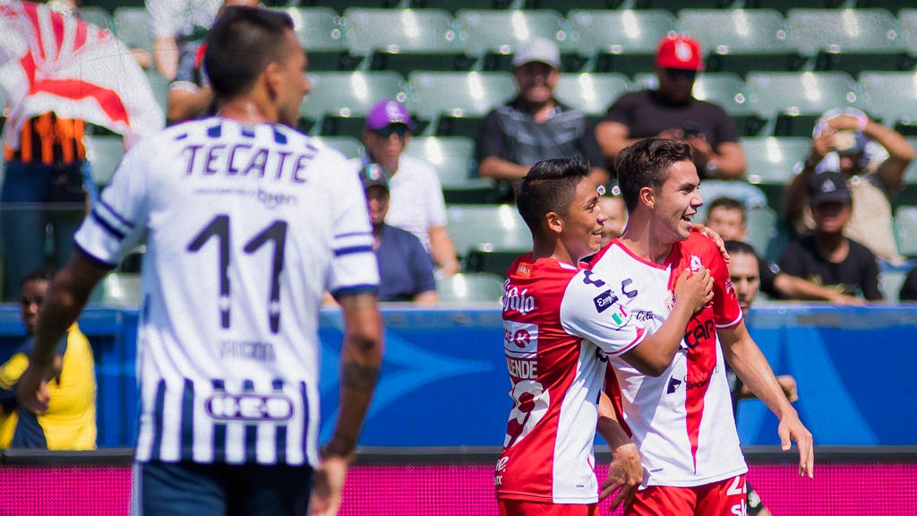 Necaxa logró vencer a Monterrey con un gol de Sebastián Córdova