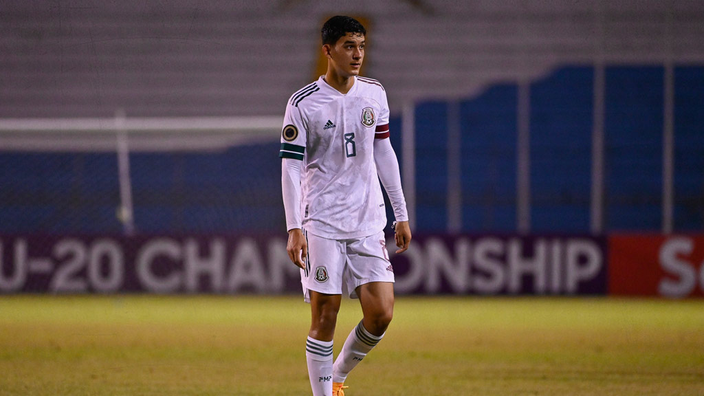 Salvador Mariscal ya ha representado a la Selección Mexicana en su categoría Sub-20