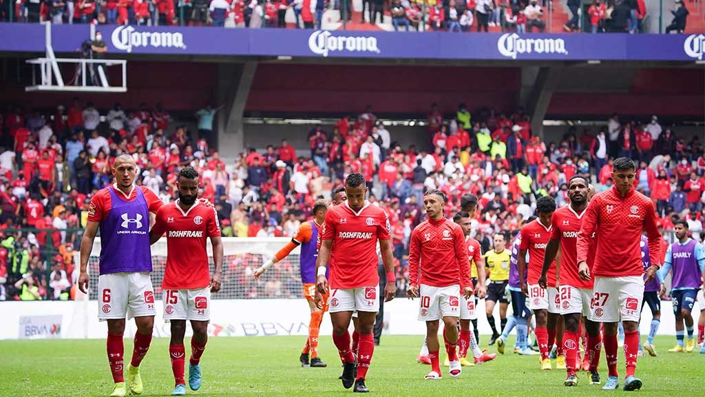 Toluca del cae en el Apertura 2022; con saldo negativo ante los primeros lugares¿Qué pasa con los Diablos?