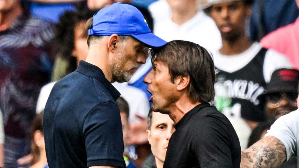 Tuchel y Conte se fueron a los empujones; las 5 peleas de técnicos más sonadas en el futbol mundial