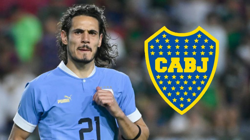 Edinson Cavani podría ser la bomba de Boca Juniors en el mercado