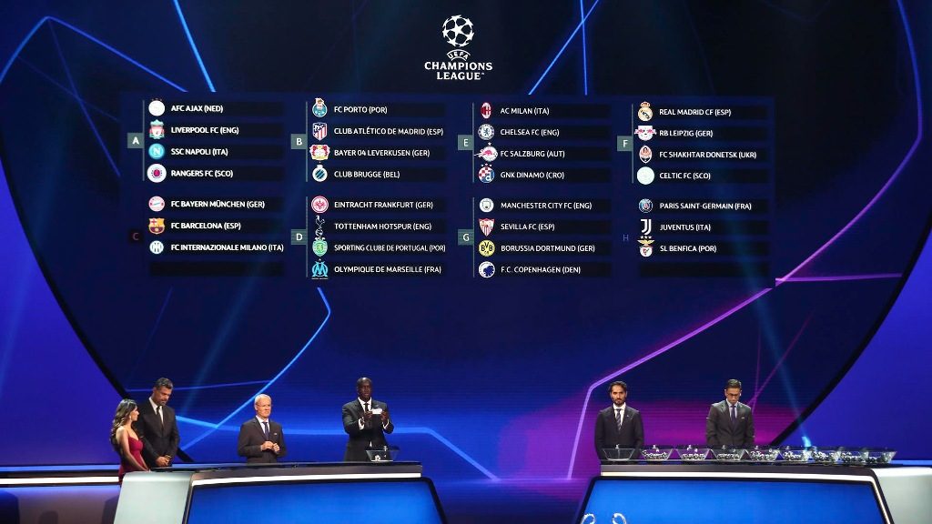 Champions League: Partidos de hoy, canales de transmisión, fechas y horarios de la jornada 1 2022-23