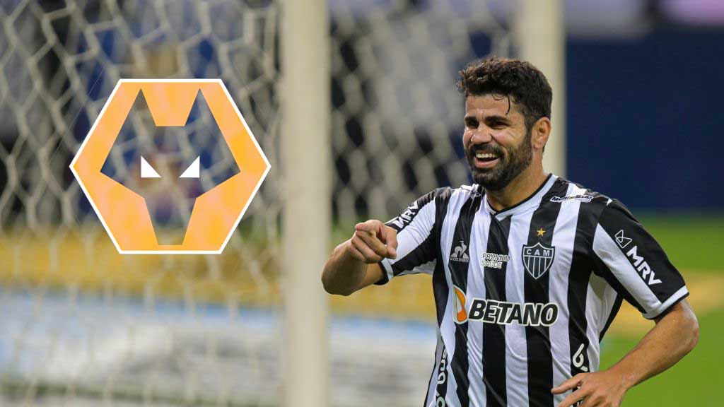 Diego Costa arribará a los Wolves como plan emergente tras la lesión de Raúl Jiménez