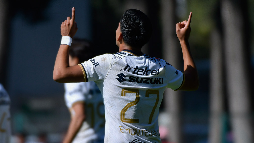 Emanuel Montejano es goleador de Pumas, pero solo ha brillado con las inferiores