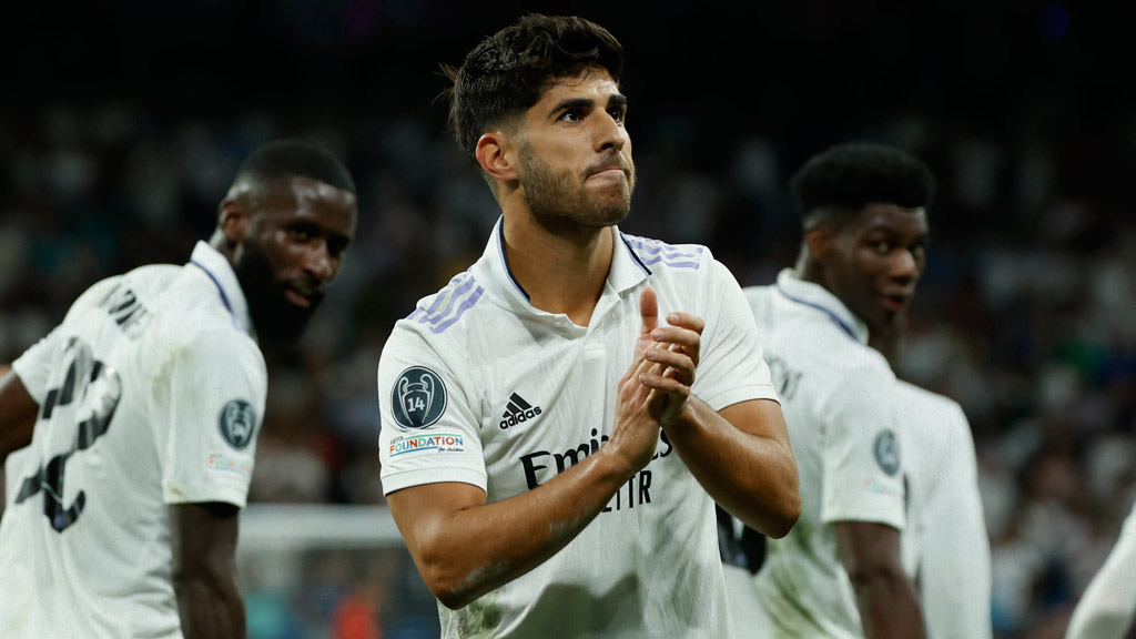 Marco Asensio, a disgusto en Real Madrid; puede salir en invierno