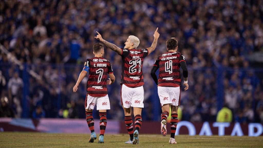 Pedro se ha convertido en la sensación de la Copa Libertadores con el Flamengo
