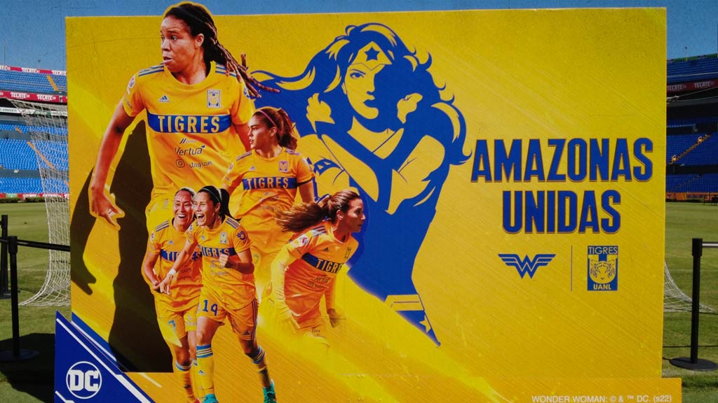 ¿En qué consiste la alianza entre Tigres Femenil, DC Comics y Wonder Woman?