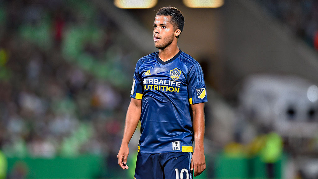 Giovani Dos Santos fue el último futbolista que anotó un gol como local para LA Galaxy en Playoffs