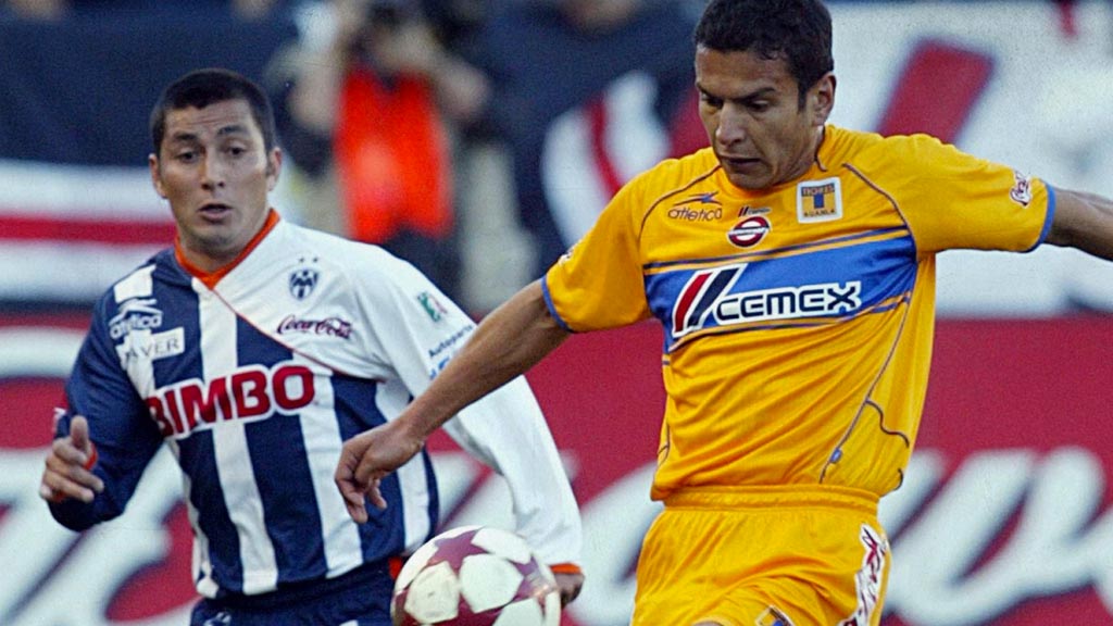 Jaime Lozano en su etapa como jugador de Tigres UANL