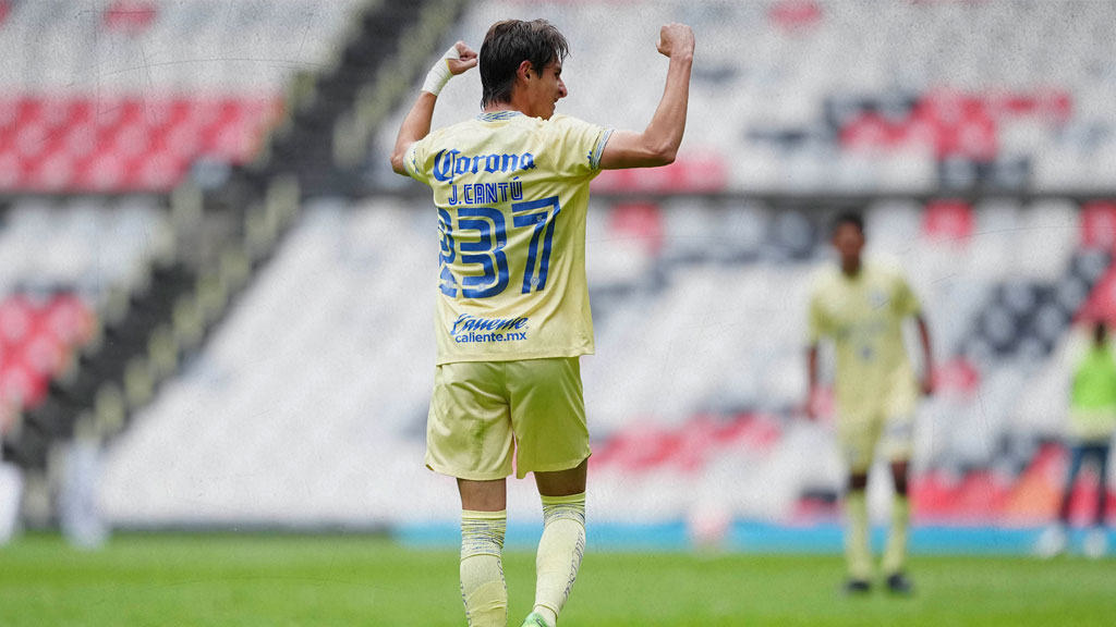 Juan Cantú, goleador del América en su categoría Sub-18