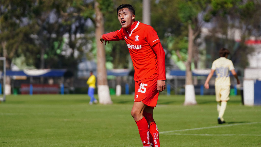 Sebastián Bucio, un futbolista a seguir en los Diablos Rojos de Toluca