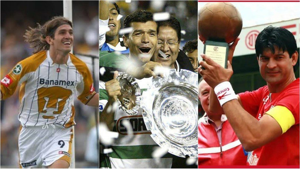 Los delanteros que fueron campeón de goleo y campeones de Liga MX en el mismo torneo