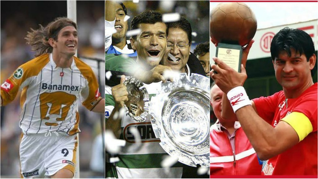 Los delanteros que fueron campeón de goleo y campeones de Liga MX en el mismo torneo