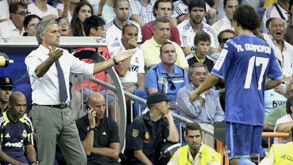 Andrés Guardado y José Mourinho se han encontrado muchas veces en el terreno de juego